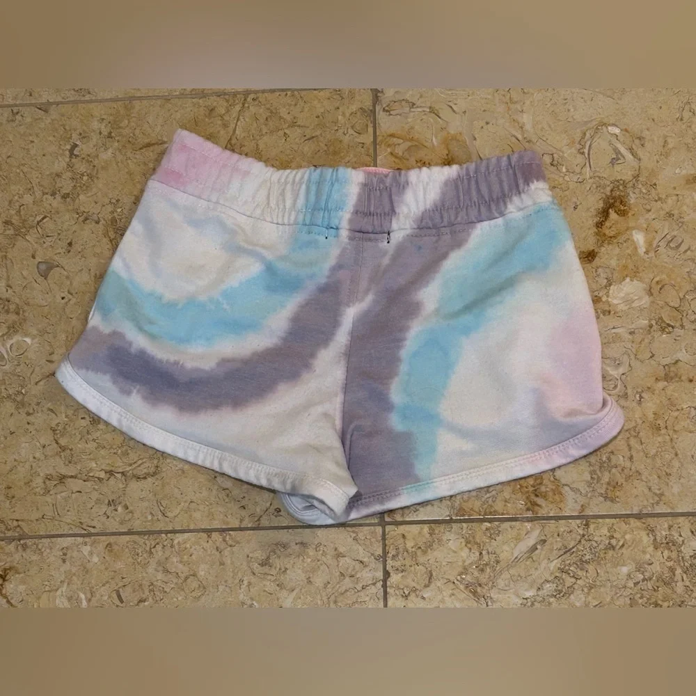 Joe's Jeans Pastel Tie-Dye Athletic Shorts in Blue, Purple & Pink Size 4T